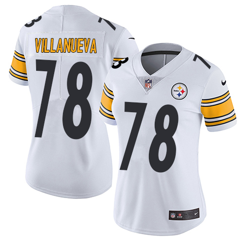 Nike Steelers #78 Alejandro Villanueva White Women's Stitched NFL Vapor Untouchable Limited Jersey Nike Steelers #78 Alejandro Villanueva White Women's Stitched NFL Vapor Untouchable Limited Jersey