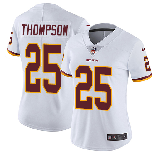 Nike Redskins #25 Chris Thompson White Women's Stitched NFL Vapor Untouchable Limited Jersey Nike Redskins #25 Chris Thompson White Women's Stitched NFL Vapor Untouchable Limited Jersey