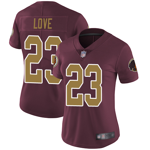 Nike Redskins #23 Bryce Love Burgundy Red Alternate Women's Stitched NFL Vapor Untouchable Limited Jersey Nike Redskins #23 Bryce Love Burgundy Red Alternate Women's Stitched NFL Vapor Untouchable Limited Jersey