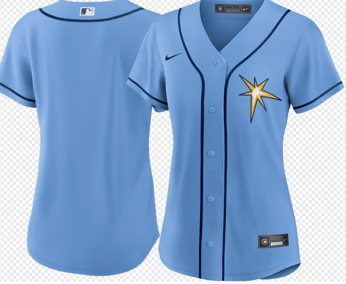 Rays Women's Active Player Custom Jersey