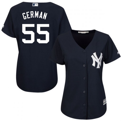 Yankees #55 Domingo German Navy Blue Alternate Women's Stitched MLB Jersey Yankees #55 Domingo German Navy Blue Alternate Women's Stitched MLB Jersey
