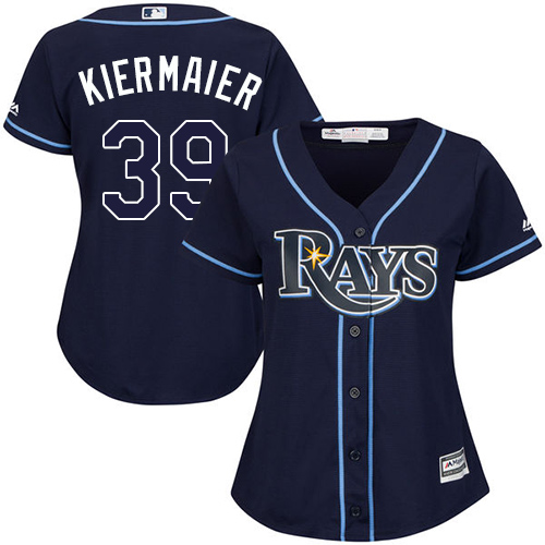 Rays #39 Kevin Kiermaier Dark Blue Alternate Women's Stitched MLB Jersey Rays #39 Kevin Kiermaier Dark Blue Alternate Women's Stitched MLB Jersey