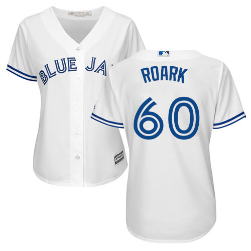 Blue Jays #60 Tanner Roark White Home Women's Stitched MLB Jersey Blue Jays #60 Tanner Roark White Home Women's Stitched MLB Jersey