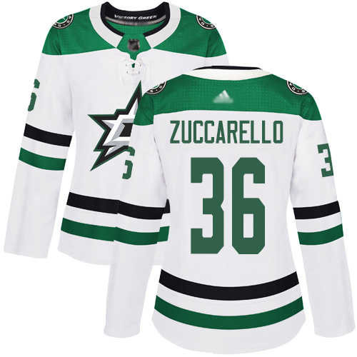 Adidas Stars #36 Mats Zuccarello White Road Authentic Women's Stitched NHL Jersey Adidas Stars #36 Mats Zuccarello White Road Authentic Women's Stitched NHL Jersey