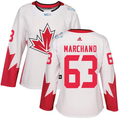Team Canada #63 Brad Marchand White 2016 World Cup Women's Stitched NHL Jersey Team Canada #63 Brad Marchand White 2016 World Cup Women's Stitched NHL Jersey