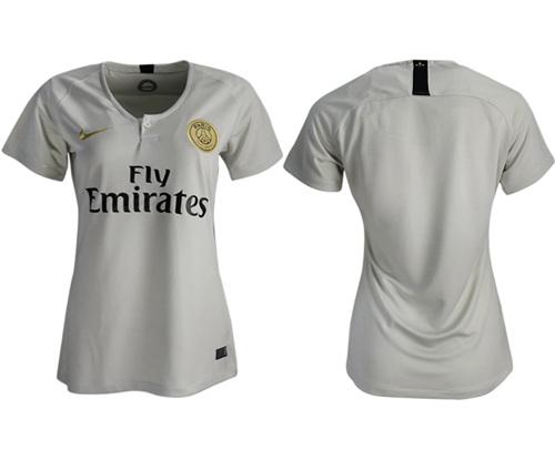 Women's Paris Saint-Germain Blank Away Soccer Club Jersey