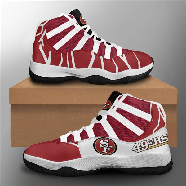 Men's San Francisco 49ers Air Jordan 11 Sneakers 2002 Men's San Francisco 49ers Air Jordan 11 Sneakers 2002