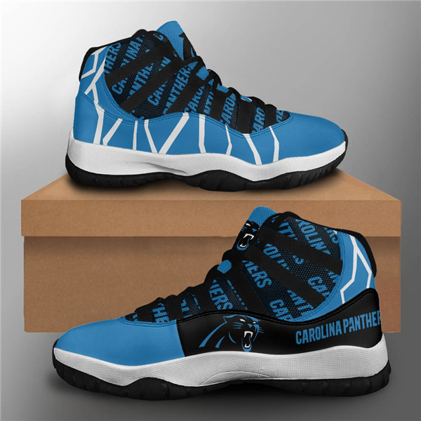 Men's Carolina Panthers Air Jordan 11 Sneakers 2001