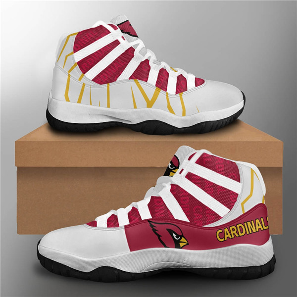 Men's Arizona Cardinals Air Jordan 11 Sneakers 2002 Men's Arizona Cardinals Air Jordan 11 Sneakers 2002