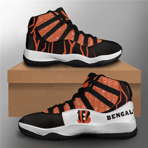 Men's Cincinnati Bengals Air Jordan 11 Sneakers 2001 Men's Cincinnati Bengals Air Jordan 11 Sneakers 2001
