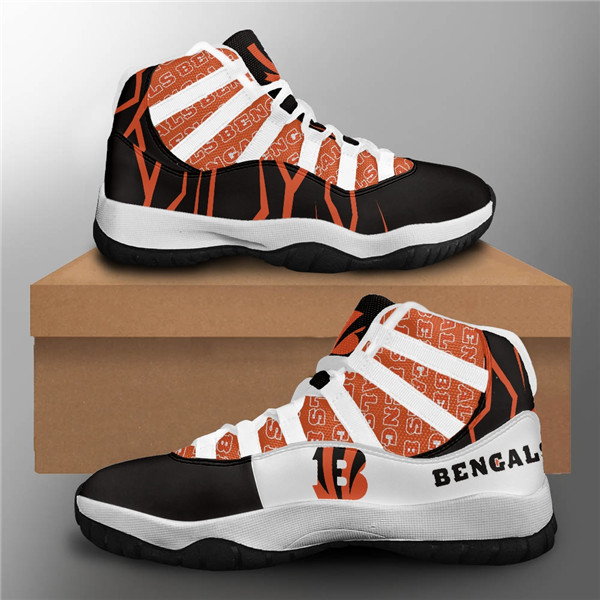 Men's Cincinnati Bengals Air Jordan 11 Sneakers 2002 Men's Cincinnati Bengals Air Jordan 11 Sneakers 2002