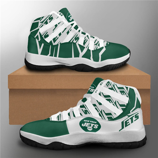 Women's New York Jets Air Jordan 11 Sneakers 3002
