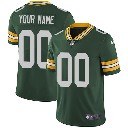 Toddler Green Bay Packers Customized Green Team Color Vapor Untouchable NFL Stitched Limited Jersey Toddler Green Bay Packers Customized Green Team Color Vapor Untouchable NFL Stitched Limited Jersey
