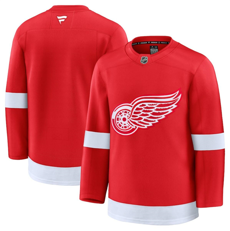 Youth Detroit Red Wings Blank Red 2024-25 Home Stitched Hockey Jersey