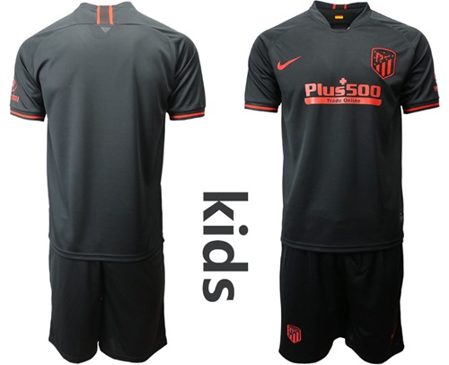 Atletico Madrid Blank Away Kid Soccer Club Jersey
