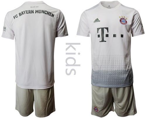 Bayern Munchen Blank Away Kid Soccer Club Jersey Bayern Munchen Blank Away Kid Soccer Club Jersey