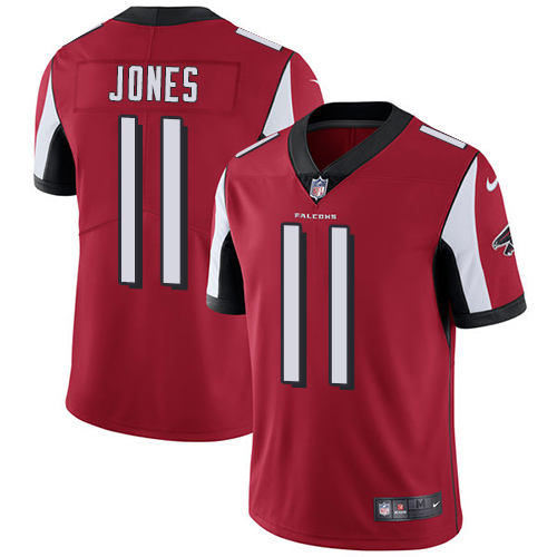 Nike Falcons #11 Julio Jones Red Team Color Youth Stitched NFL Vapor Untouchable Limited Jersey Nike Falcons #11 Julio Jones Red Team Color Youth Stitched NFL Vapor Untouchable Limited Jersey