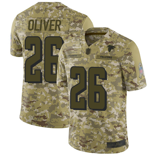 Nike Falcons #26 Isaiah Oliver Camo Youth Stitched NFL Limited 2018 Salute to Service Jersey Nike Falcons #26 Isaiah Oliver Camo Youth Stitched NFL Limited 2018 Salute to Service Jersey