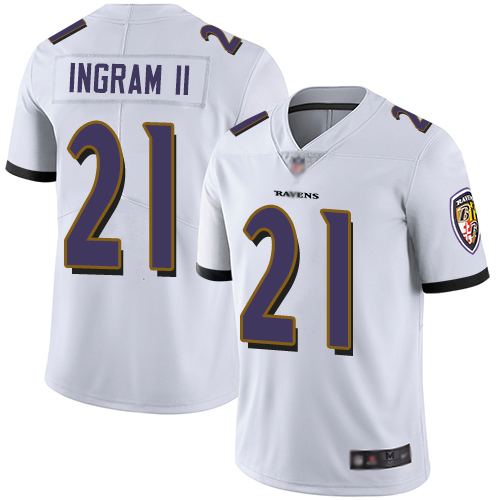 Nike Ravens #21 Mark Ingram II White Youth Stitched NFL Vapor Untouchable Limited Jersey Nike Ravens #21 Mark Ingram II White Youth Stitched NFL Vapor Untouchable Limited Jersey