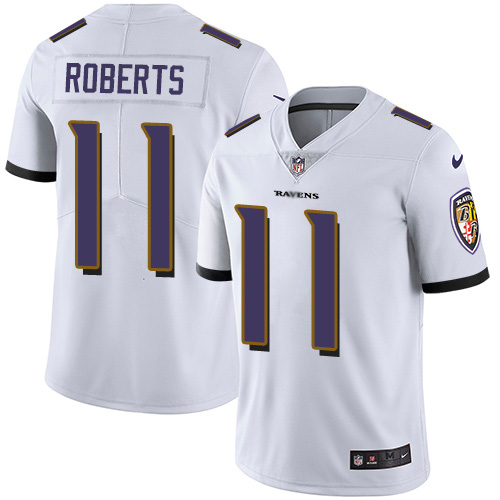 Nike Ravens #11 Seth Roberts White Youth Stitched NFL Vapor Untouchable Limited Jersey Nike Ravens #11 Seth Roberts White Youth Stitched NFL Vapor Untouchable Limited Jersey