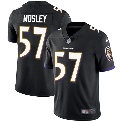 Nike Ravens #57 C.J. Mosley Black Alternate Youth Stitched NFL Vapor Untouchable Limited Jersey Nike Ravens #57 C.J. Mosley Black Alternate Youth Stitched NFL Vapor Untouchable Limited Jersey