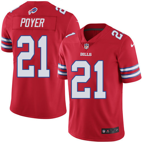 Nike Bills #21 Jordan Poyer Red Youth Stitched NFL Limited Rush Jersey Nike Bills #21 Jordan Poyer Red Youth Stitched NFL Limited Rush Jersey