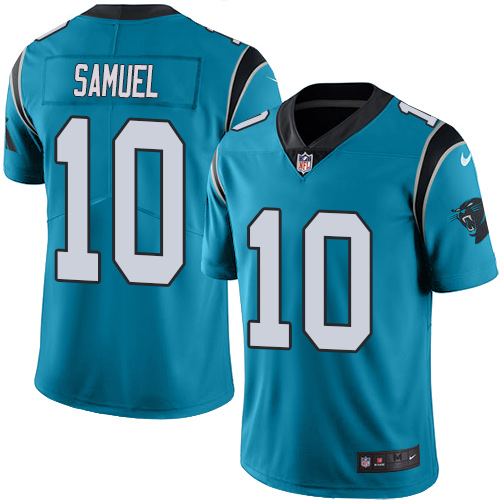 Nike Panthers #10 Curtis Samuel Blue Alternate Youth Stitched NFL Vapor Untouchable Limited Jersey Nike Panthers #10 Curtis Samuel Blue Alternate Youth Stitched NFL Vapor Untouchable Limited Jersey