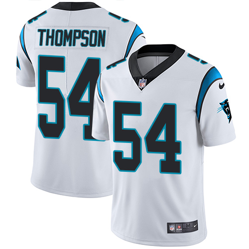 Nike Panthers #54 Shaq Thompson White Youth Stitched NFL Vapor Untouchable Limited Jersey Nike Panthers #54 Shaq Thompson White Youth Stitched NFL Vapor Untouchable Limited Jersey