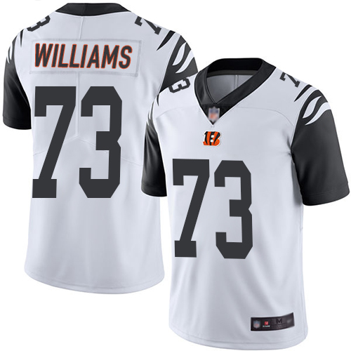 Nike Bengals #73 Jonah Williams White Youth Stitched NFL Limited Rush Jersey Nike Bengals #73 Jonah Williams White Youth Stitched NFL Limited Rush Jersey