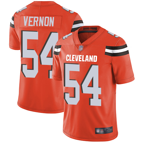 Nike Browns #54 Olivier Vernon Orange Alternate Youth Stitched NFL Vapor Untouchable Limited Jersey Nike Browns #54 Olivier Vernon Orange Alternate Youth Stitched NFL Vapor Untouchable Limited Jersey