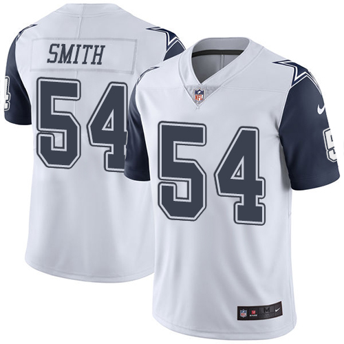 Nike Cowboys #54 Jaylon Smith White Youth Stitched NFL Limited Rush Jersey Nike Cowboys #54 Jaylon Smith White Youth Stitched NFL Limited Rush Jersey
