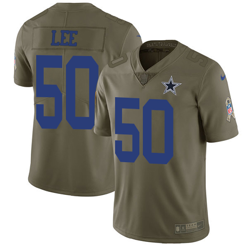 Nike Cowboys #50 Sean Lee Olive Youth Stitched NFL Limited 2017 Salute to Service Jersey Nike Cowboys #50 Sean Lee Olive Youth Stitched NFL Limited 2017 Salute to Service Jersey