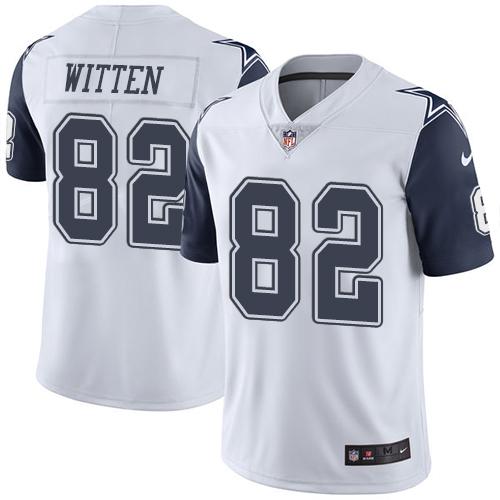 Nike Cowboys #82 Jason Witten White Youth Stitched NFL Limited Rush Jersey Nike Cowboys #82 Jason Witten White Youth Stitched NFL Limited Rush Jersey