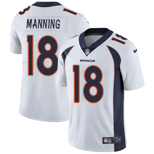 Nike Broncos #18 Peyton Manning White Youth Stitched NFL Vapor Untouchable Limited Jersey Nike Broncos #18 Peyton Manning White Youth Stitched NFL Vapor Untouchable Limited Jersey