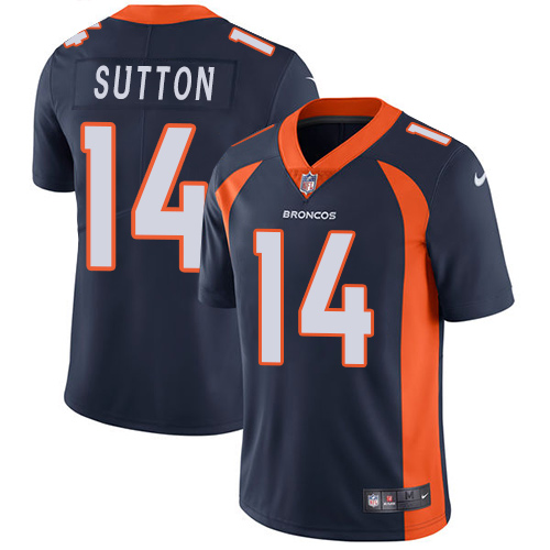 Nike Broncos #14 Courtland Sutton Blue Alternate Youth Stitched NFL Vapor Untouchable Limited Jersey Nike Broncos #14 Courtland Sutton Blue Alternate Youth Stitched NFL Vapor Untouchable Limited Jersey