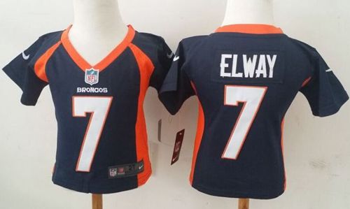 Toddler Nike Broncos #7 John Elway Navy Blue Alternate Stitched NFL Elite Jersey Toddler Nike Broncos #7 John Elway Navy Blue Alternate Stitched NFL Elite Jersey