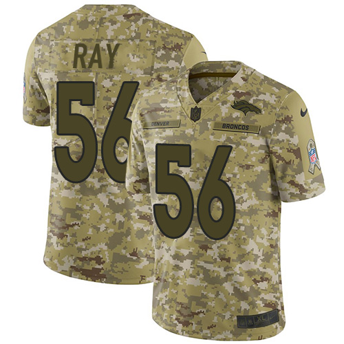 Nike Broncos #56 Shane Ray Camo Youth Stitched NFL Limited 2018 Salute to Service Jersey Nike Broncos #56 Shane Ray Camo Youth Stitched NFL Limited 2018 Salute to Service Jersey