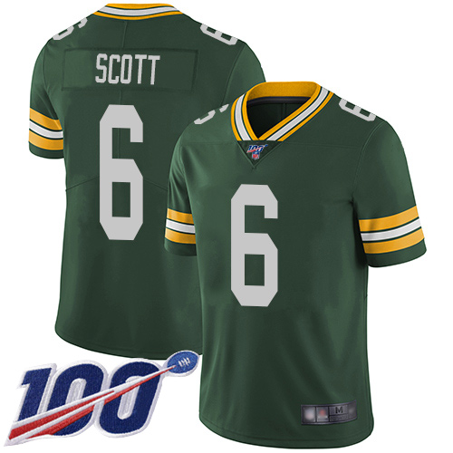 Nike Packers #6 JK Scott Green Team Color Youth Stitched NFL 100th Season Vapor Limited Jersey Nike Packers #6 JK Scott Green Team Color Youth Stitched NFL 100th Season Vapor Limited Jersey
