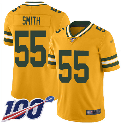 Nike Packers #55 Za'Darius Smith Gold Youth Stitched NFL Limited Inverted Legend 100th Season Jersey Nike Packers #55 Za'Darius Smith Gold Youth Stitched NFL Limited Inverted Legend 100th Season Jersey