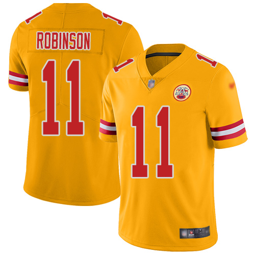 Nike Chiefs #11 Demarcus Robinson Gold Youth Stitched NFL Limited Inverted Legend Jersey Nike Chiefs #11 Demarcus Robinson Gold Youth Stitched NFL Limited Inverted Legend Jersey