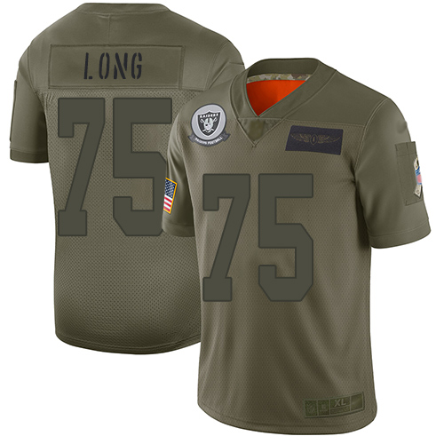 Nike Raiders #75 Howie Long Camo Youth Stitched NFL Limited 2019 Salute to Service Jersey Nike Raiders #75 Howie Long Camo Youth Stitched NFL Limited 2019 Salute to Service Jersey