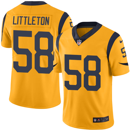 Nike Rams #58 Cory Littleton Gold Youth Stitched NFL Limited Rush Jersey Nike Rams #58 Cory Littleton Gold Youth Stitched NFL Limited Rush Jersey