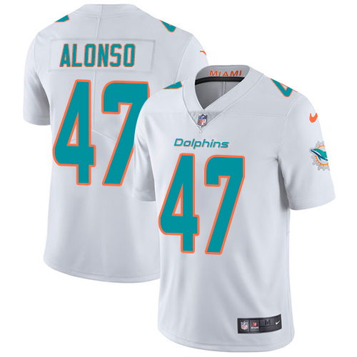 Nike Dolphins #47 Kiko Alonso White Youth Stitched NFL Vapor Untouchable Limited Jersey Nike Dolphins #47 Kiko Alonso White Youth Stitched NFL Vapor Untouchable Limited Jersey