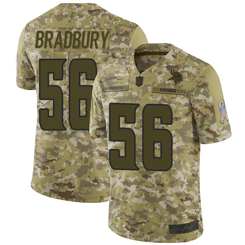 Nike Vikings #56 Garrett Bradbury Camo Youth Stitched NFL Limited 2018 Salute to Service Jersey Nike Vikings #56 Garrett Bradbury Camo Youth Stitched NFL Limited 2018 Salute to Service Jersey