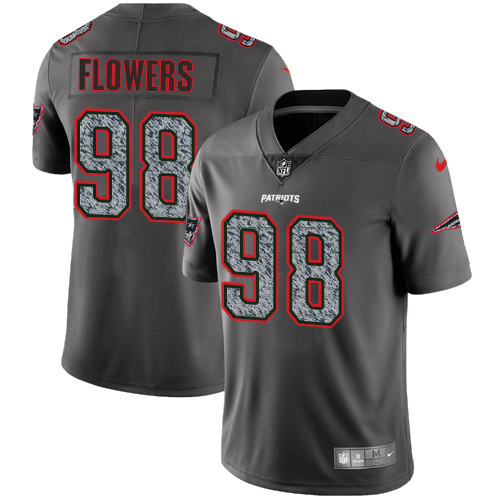 Nike Patriots #98 Trey Flowers Gray Static Youth Stitched NFL Vapor Untouchable Limited Jersey Nike Patriots #98 Trey Flowers Gray Static Youth Stitched NFL Vapor Untouchable Limited Jersey