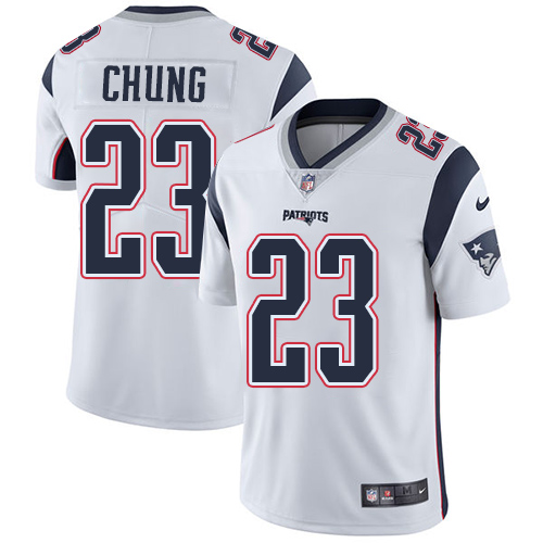 Nike Patriots #23 Patrick Chung White Youth Stitched NFL Vapor Untouchable Limited Jersey Nike Patriots #23 Patrick Chung White Youth Stitched NFL Vapor Untouchable Limited Jersey