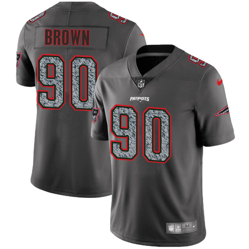 Nike Patriots #90 Malcom Brown Gray Static Youth Stitched NFL Vapor Untouchable Limited Jersey Nike Patriots #90 Malcom Brown Gray Static Youth Stitched NFL Vapor Untouchable Limited Jersey