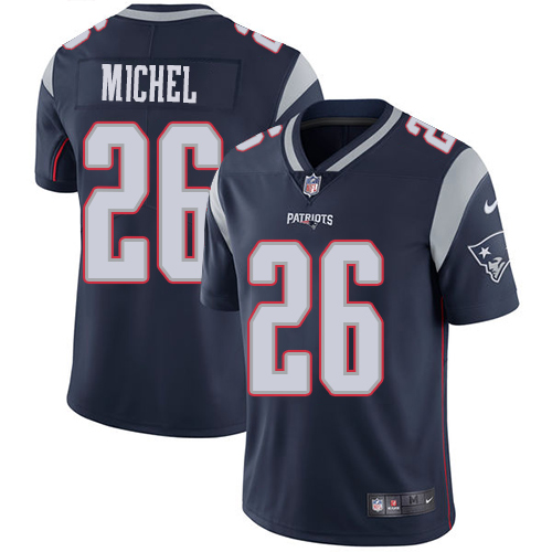 Nike Patriots #26 Sony Michel Navy Blue Team Color Youth Stitched NFL Vapor Untouchable Limited Jersey Nike Patriots #26 Sony Michel Navy Blue Team Color Youth Stitched NFL Vapor Untouchable Limited Jersey
