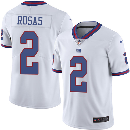 Nike Giants #2 Aldrick Rosas White Youth Stitched NFL Limited Rush Jersey Nike Giants #2 Aldrick Rosas White Youth Stitched NFL Limited Rush Jersey