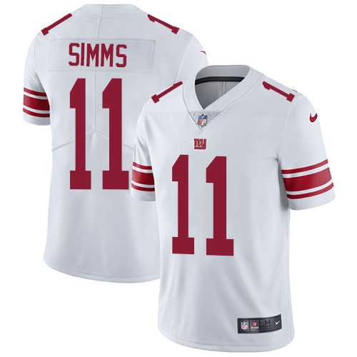 Nike Giants #11 Phil Simms White Youth Stitched NFL Vapor Untouchable Limited Jersey Nike Giants #11 Phil Simms White Youth Stitched NFL Vapor Untouchable Limited Jersey